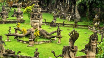 Buddha Park Vientiane Laos