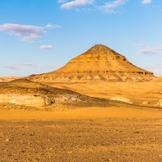 Gebel Dist bei der Oase Bahariya in Ägypten