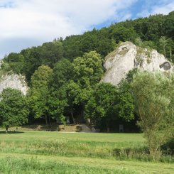 Wanderung Schwäbische Alb zu Sirgenstein und Geißenklösterle
