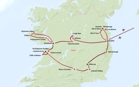 Irland archäologische und historische Schätze