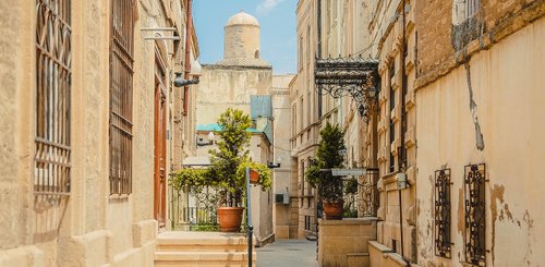 Altstadt  von Baku Aserbaidschan