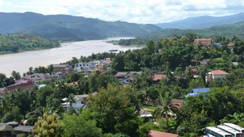 Bokeo Stadt Laos