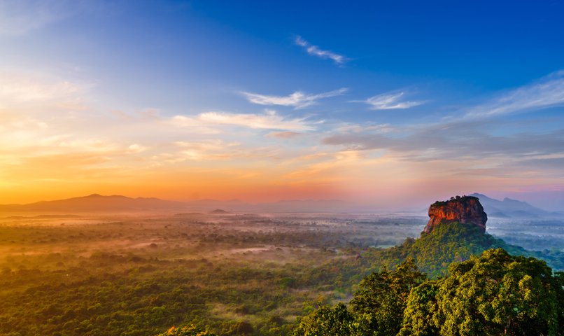Sigiriya Sonnenaufgang