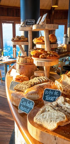 Topas Ecolodge Frühstück