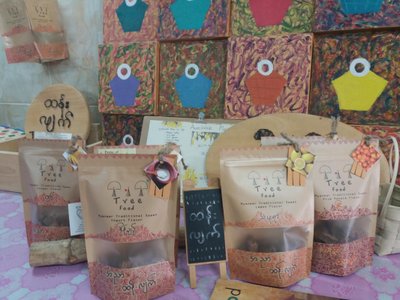 Produkte aus Jaggery Yangon Myanmar Indochina Asien