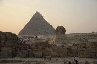 Giza Sphinx Chefren Pyramide