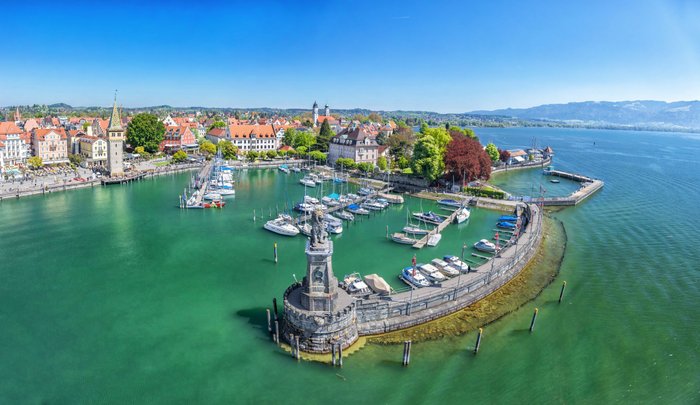 Lindau Hafenansicht