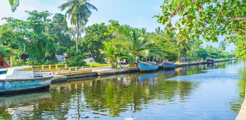 Colombo Hamilton Canal Sri Lanka