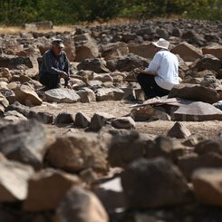 Archäologische Stätte Karashamb Armenien
