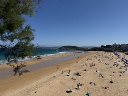 Strand in Santander Nordspanien