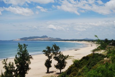 Strand in der Provinz Binh Dinh