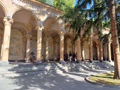 Trinkbrunnen der Heilquellen in Jermuk