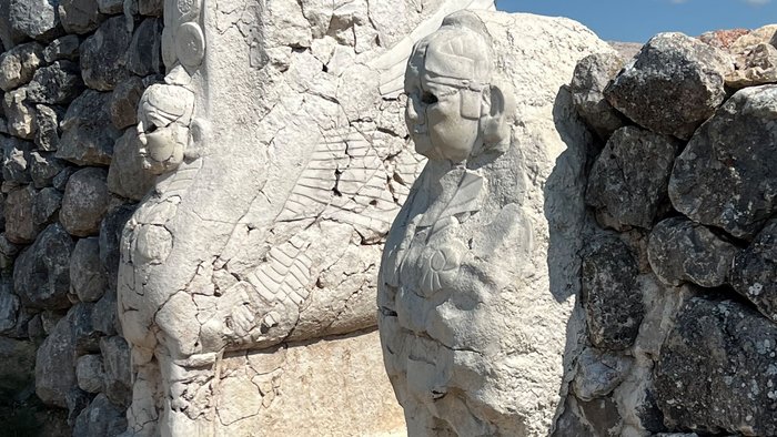 Bogazkoey - Hattuscha Sphinxtor, Zentralanatolien Türkei