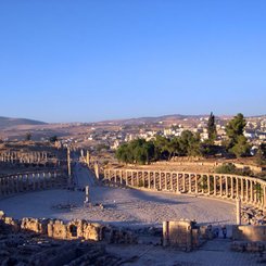 Jerash Gerasa Jordanien