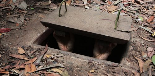 Cu Chi Tunnel Vietnam Indochina