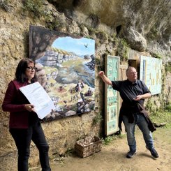 Castelmerle mit Isabelle Castanet