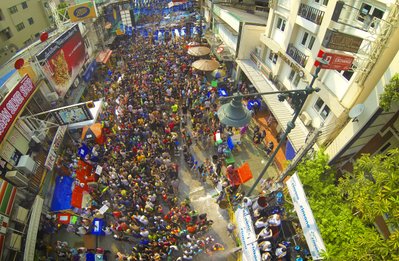 Songkran Bangkok Khao San Road