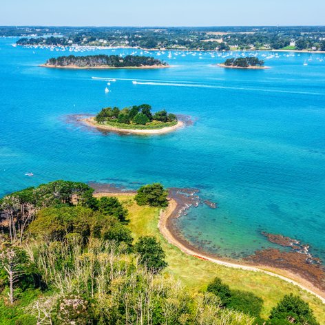 Ausblick auf Golf  von Morbihan
