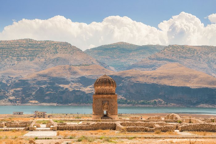 Hasankeyf Zeynel Bey Tomb am neuen Platz