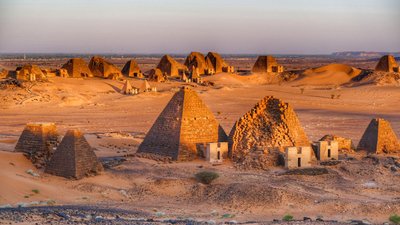 Pyramiden von Meroe Nordsudan - das Reich der nubischen Pharaonen