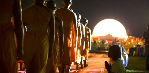 Lichterfest Chiang Mai Thailand