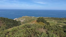 Ausblick Küstenlandschaft bei El Pindal
