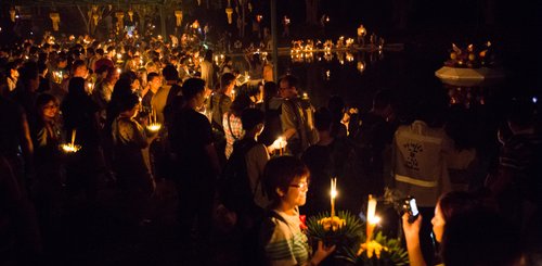 Lichterfest Chiang Mai Thailand