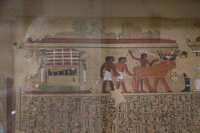 Museum am Tahrirplatz Papyrus Juja und Tuja