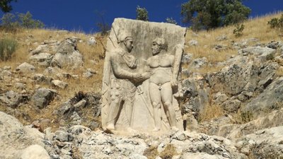 Arsameia Relief des Herakles 