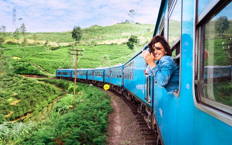 Zugfahrt Sir Lanka