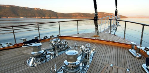 An_Deck_einer_Gulet