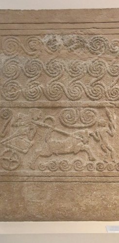 Mykene - Graeberrund A Grabstele Museum Athen