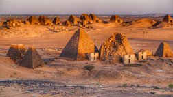 Pyramiden von Meroe Nordsudan - das Reich der nubischen Pharaonen