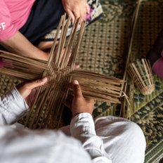 The Namkhan Laos Bambusweben