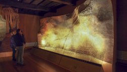 CI Cueva Candamo Kopie der "Wand der Gravierungen"© Turismo Asturias Juan Arrojo