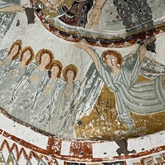 Besuch bei den Fresken in der Danielkirche im Ihlaratal