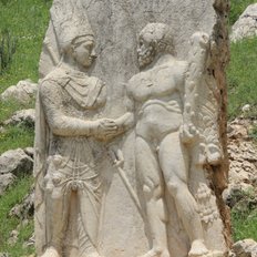 Arsameia Antiochos mit Herakles 