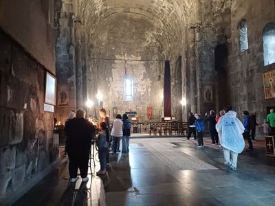 Tauffeier im Kloster Tatev