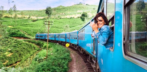 Zugfahrt Sir Lanka