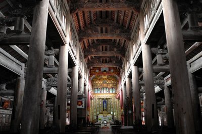 Kathedrale Phat Diem in der Provinz Ninh Binh