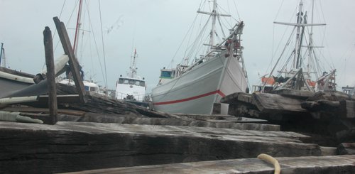 Paotere Hafen von Makassar Sulawesi