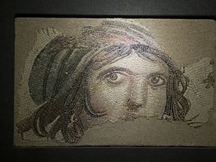 Gaziantep - Çingene Kız, antikes römisches Mosaik aus der versunkenen Stadt Zeugma