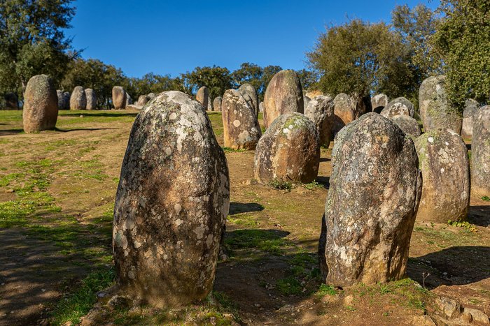 Portugal Almendres prähistorische Megalithen