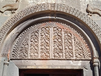 Detail aus dem Kloster Geghard