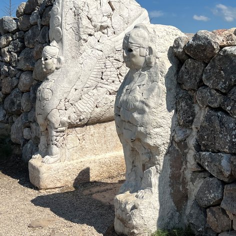 Bogazkoey - Hattuscha Sphinxtor, Zentralanatolien Türkei