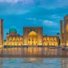  Samarkand Registanplatz
