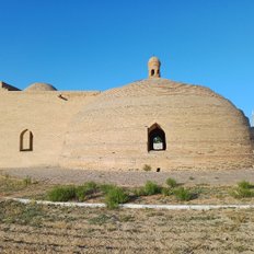 Rabati Malik - Zisterne aus dem 12.Jhrdt in der Wüste Usbekistan 