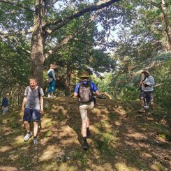 Ausflugstag am Weg zu den Dolmen