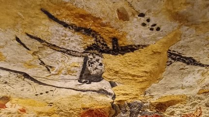 Detail aus Lascaux IV | Französische Bilderhöhlen