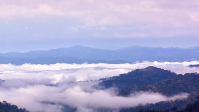 Nebelmeer über dem Kaeng Krachan Nationalpark - UNESCO Welterbe seit 2021